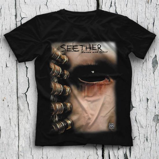 Seether T shirt,Music Band,Unisex Tshirt 04
