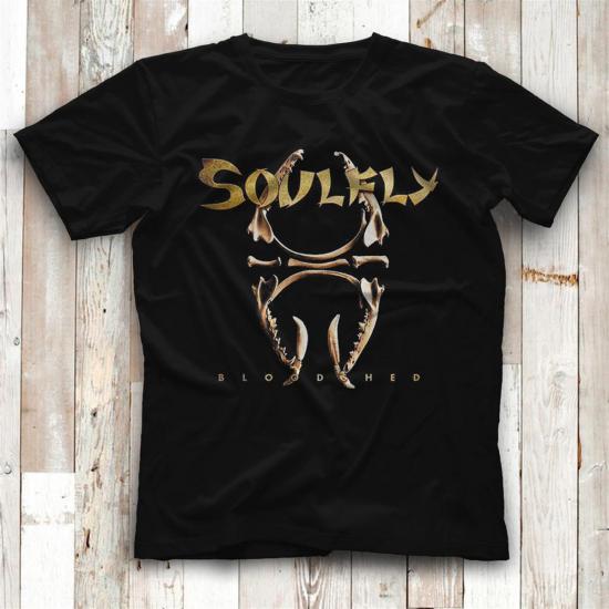 Soulfly T shirt,Music Band,Unisex Tshirt 02/