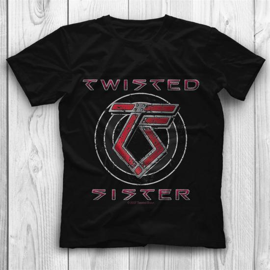 Twisted Sister T shirt,Music Band,Unisex Tshirt 01
