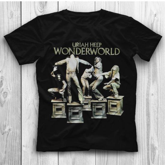 Uriah Heep T shirt,Music Band Tshirt 02/