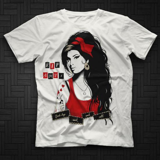 Amy Winehouse T shirt, RnB, soul Music Tshirt