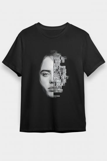 Billie Eilish T shirt,Music Tshirt 06