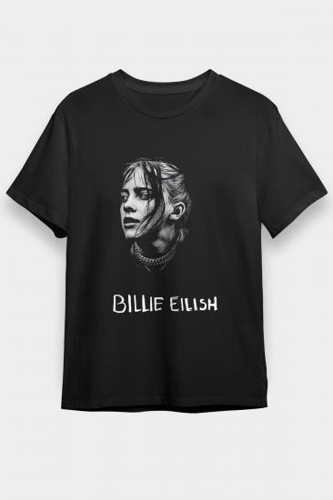 Billie Eilish T shirt,Music Tshirt 10/