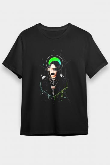 Billie Eilish T shirt,Music Tshirt 12/