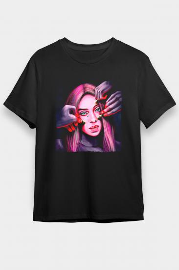 Billie Eilish T shirt,Music Tshirt 14
