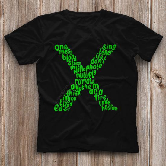 Ed Sheeran T shirt,Music Band,Unisex Tshirt 02/