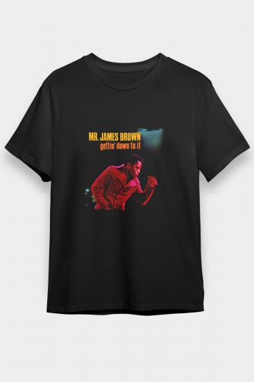 James Brown T shirt,Music Tshirt 03/