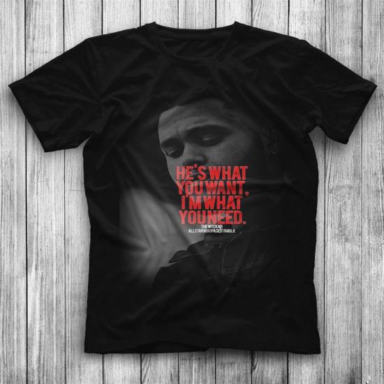 The Weeknd T shirt,Music Band,Unisex Tshirt 02/