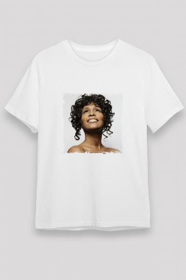 Whitney Houston T shirt,Music Tshirt 02/