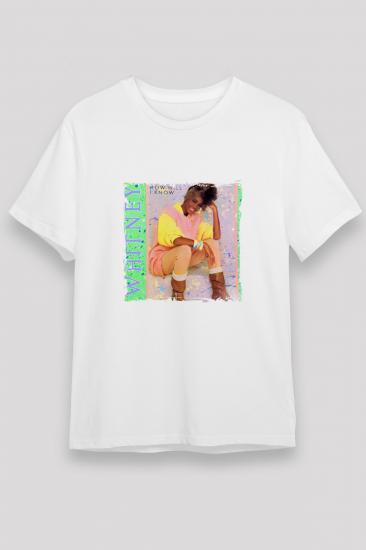 Whitney Houston T shirt,Music Tshirt 03/