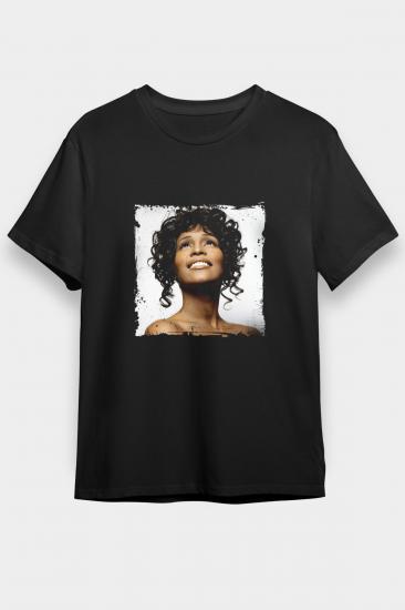 Whitney Houston T shirt,Music Tshirt 04/