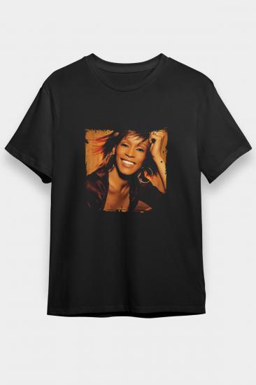 Whitney Houston T shirt,Music Tshirt 06