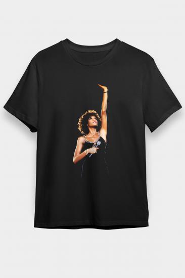 Whitney Houston T shirt,Music Tshirt 08/