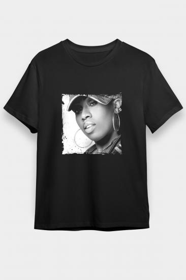 Missy Elliott T shirt,Hip Hop,Rap Tshirt 01