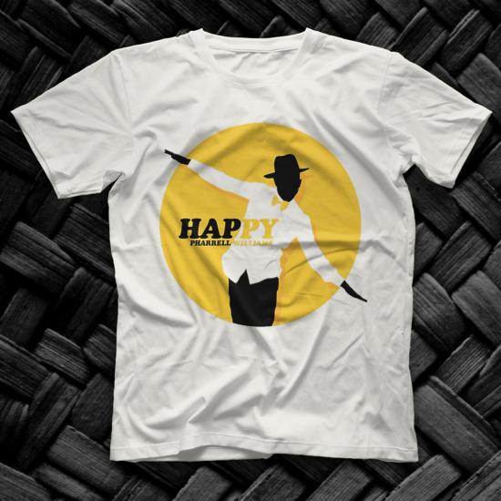 Pharrell Williams American Hip Hop Rap Tee shirt