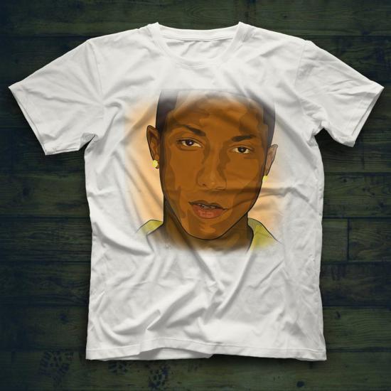 Pharrell Williams T shirt,Hip Hop,Rap Tshirt 02