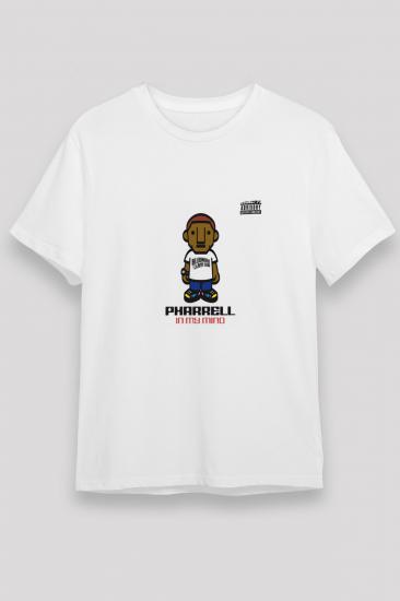 Pharrell Williams T shirt,Hip Hop,Rap Tshirt 04