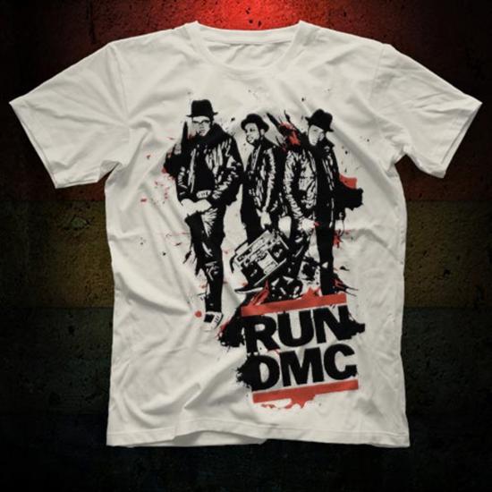 Run DMC T shirt,Hip Hop,Rap Tshirt 01/