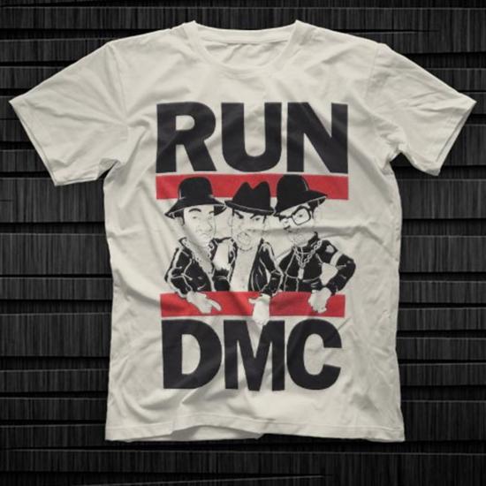 Run DMC T shirt,Hip Hop,Rap Tshirt 02/