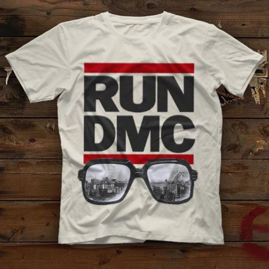 Run DMC American hip hop group Rap Tee shirt