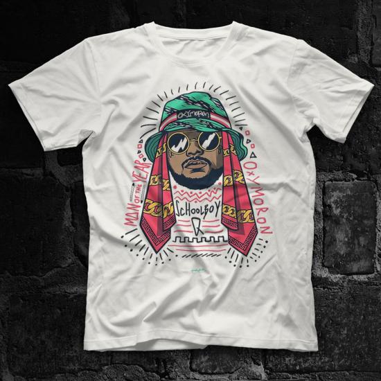 Schoolboy Q T shirt,Hip Hop,Rap Tshirt 02