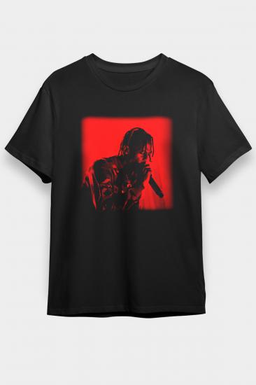 Travis Scott T shirt,Hip Hop,Rap Tshirt 17/