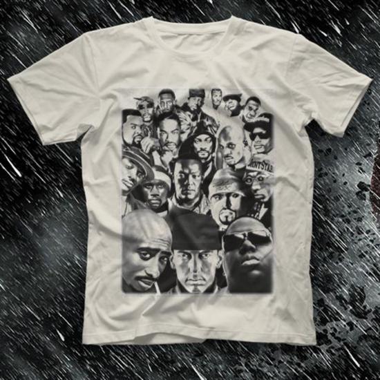 Tupac Shakur T shirt,Hip Hop,Rap Tshirt 07/