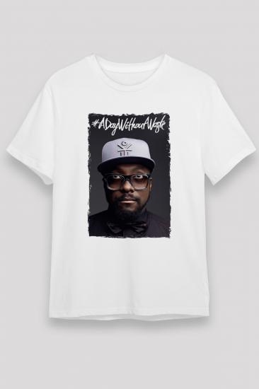 Will.I.Am T shirt,Hip Hop,Rap Tshirt 01