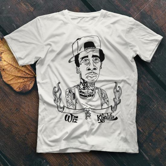 Wiz Khalifa T shirt,Hip Hop,Rap Tshirt 03
