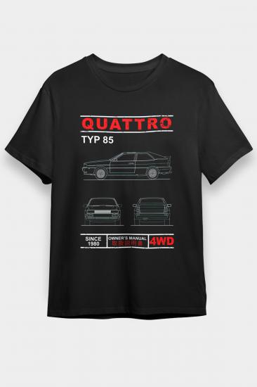 Audi quattro Cars,Racing Tshirt 02