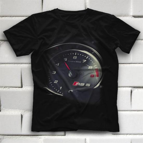 Audi,Cars,Racing,Black,Unisex,Tshirt 05