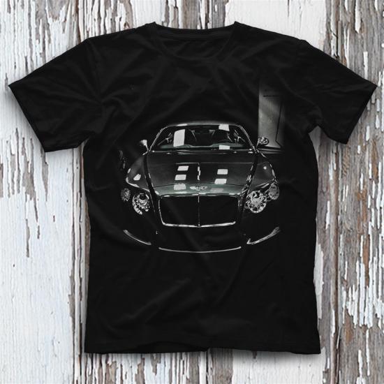 Bentley,Cars,Racing,Black,Unisex,Tshirt 05
