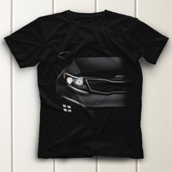 Kia Motors,Cars,Racing,Black,Unisex,Tshirt 01