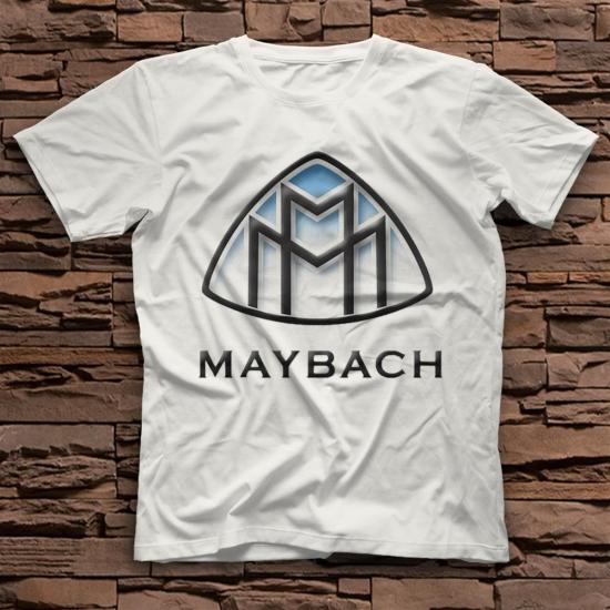 Maybach,Cars,Racing,White,Unisex,Tshirt 04