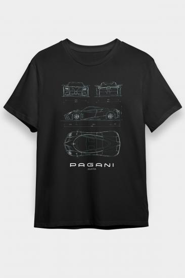 Pagani Cars,Racing,Unisex,Tshirt 01
