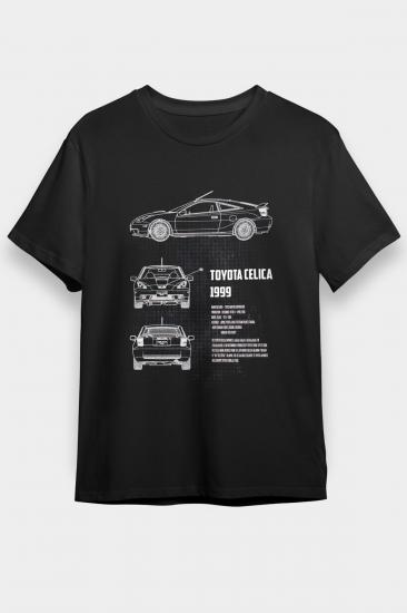 Toyota-celica Cars,Racing,Unisex,Tshirt 01