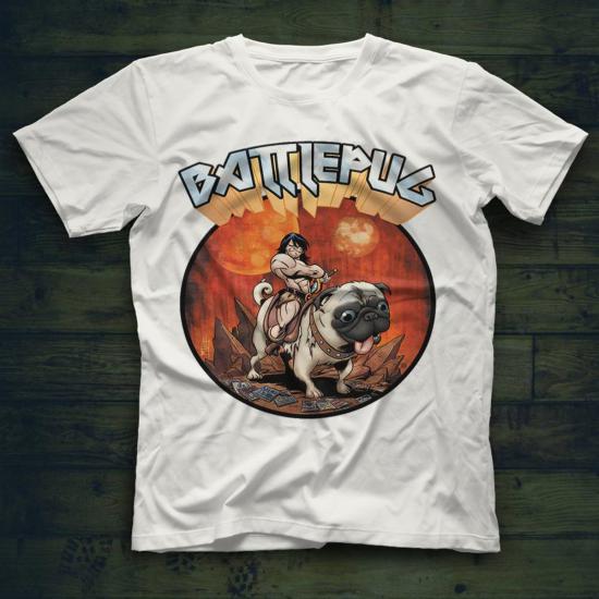 Battlepug T shirt,Cartoon,Comics,Anime Tshirt 03
