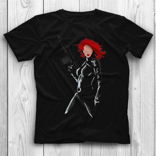 Black Widow T shirt,Cartoon,Comics,Anime Tshirt 01