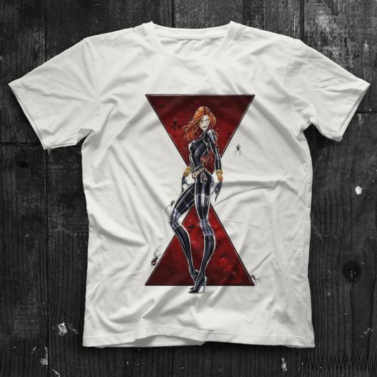 Black Widow T shirt,Cartoon,Comics,Anime Tshirt 09