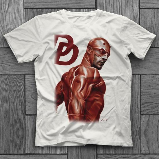 Daredevil T shirt,Cartoon,Comics,Anime Tshirt 67