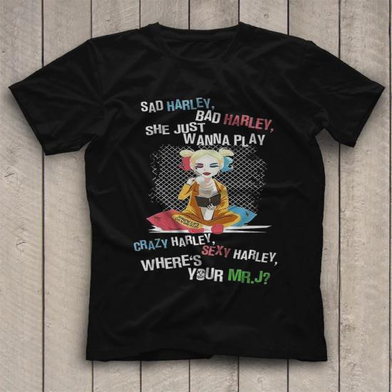 Harley Quinn T shirt,Cartoon,Comics,Anime Tshirt 02