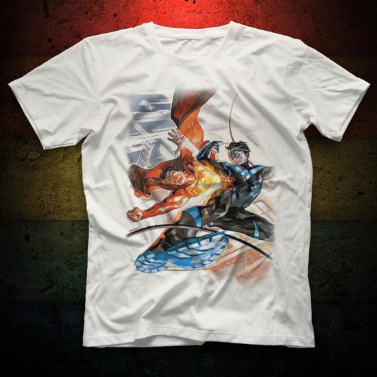 Nightwing T shirt,Cartoon,Comics,Anime Tshirt 08/