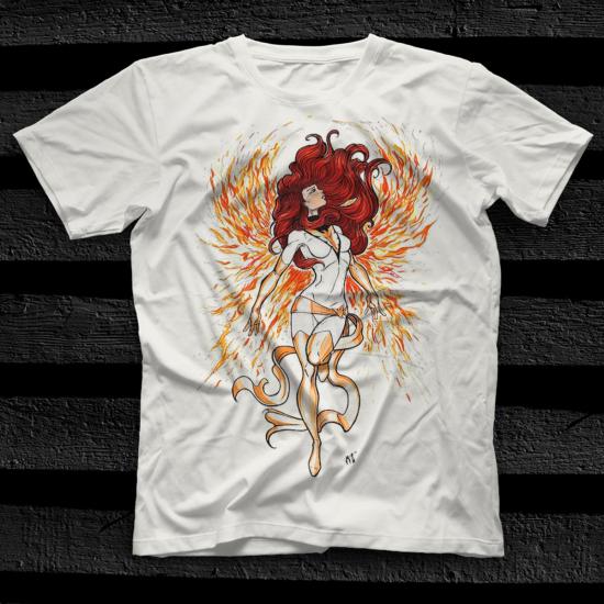 Phoenix T shirt,Cartoon,Comics,Anime Tshirt 02/