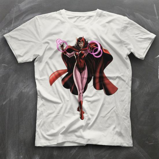 Scarlet Witch T shirt,Cartoon,Comics,Anime Tshirt 03/