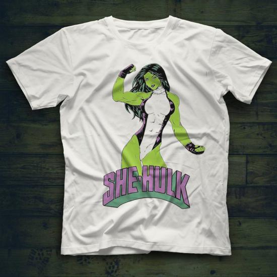 She-Hulk T shirt,Cartoon,Comics,Anime Tshirt 01/