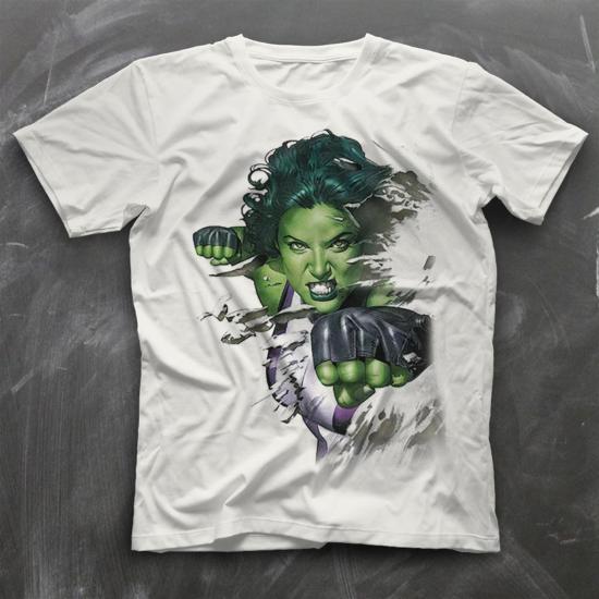 She-Hulk T shirt,Cartoon,Comics,Anime Tshirt 03/