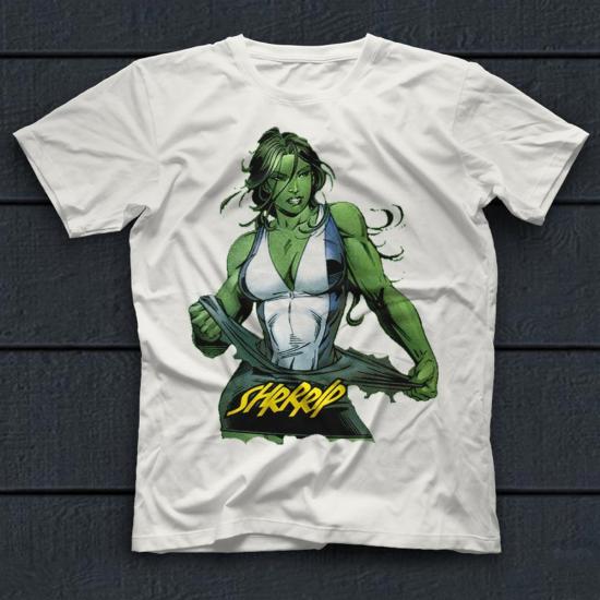 She-Hulk T shirt,Cartoon,Comics,Anime Tshirt 04/