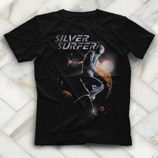 Silver Surfer T shirt,Cartoon,Comics,Anime Tshirt 01/