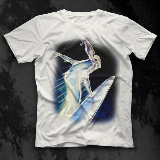 Silver Surfer T shirt,Cartoon,Comics,Anime Tshirt 05/