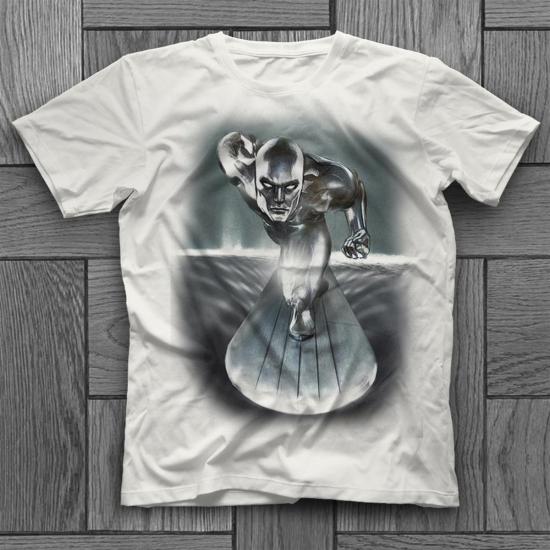 Silver Surfer T shirt,Cartoon,Comics,Anime Tshirt 06/
